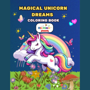 Magical Unicorn Dreams Coloring Book