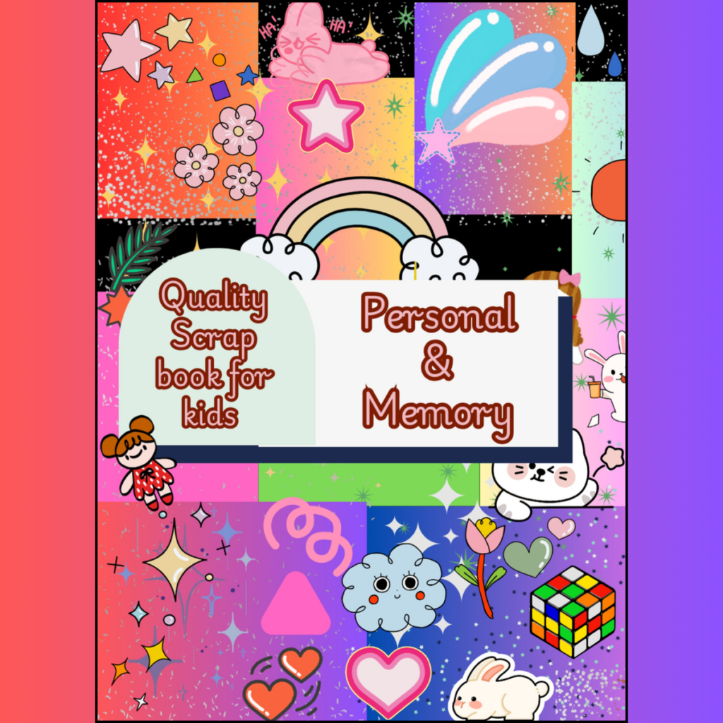 Personal & Memory Scrapbook for Kids