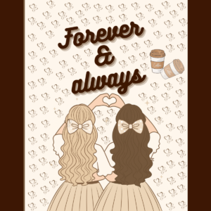 Aesthetic Forever & Always Journal with elegant design, symbolizing love, memories, and personal reflections.