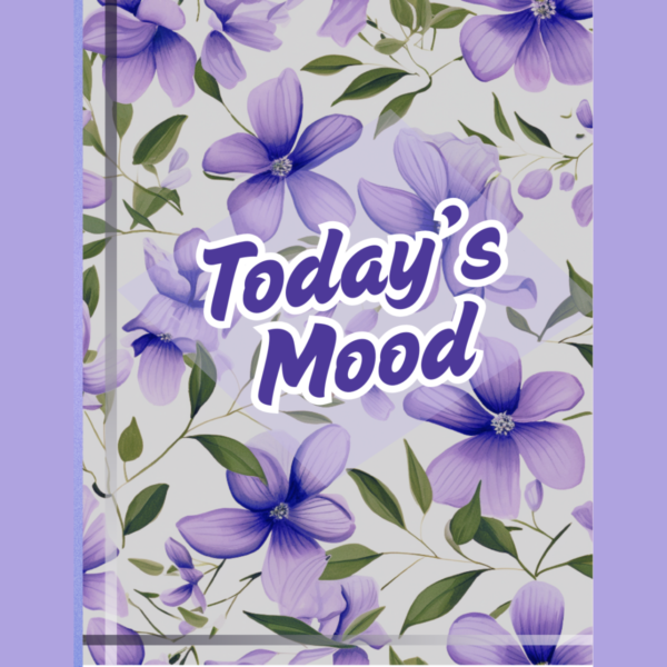 Today’s Mood Journal with colorful design for daily mood tracking and reflections.