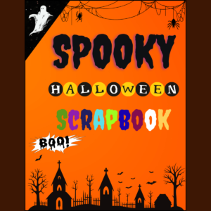 Spooky Halloween Scrapbook for kids with creative pages to draw, color, and capture Halloween memories 🎃👻